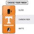 University of Tennessee-Knoxville T Logo on Orange Galaxy S9 Skin